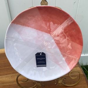 Brand New Náutica Set Of Melamine Dinner plates 11”